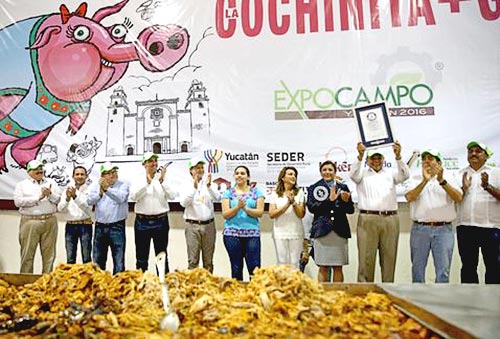 Noticia Record Guinnes Cochinita Pibil