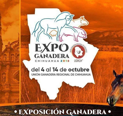 Flyer Expo Ganadera Chihuahua