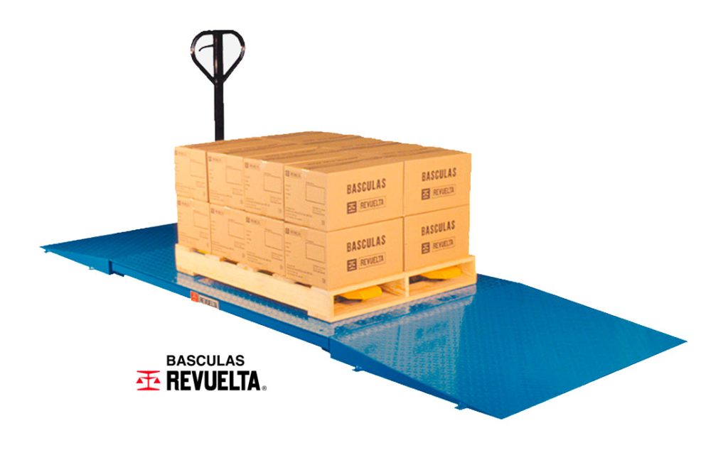 Báscula Electrónica de Super Bajo Perfil. Para pesaje de Pallets