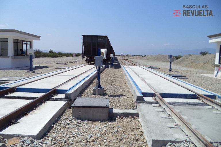 Báscula de Ferrocarril. Báscula para Ferrocarril Modular en fosa.