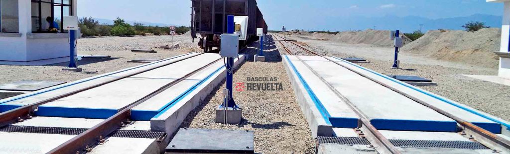 Báscula modulas para ferrocarriles - sin necesidad de desenganchar