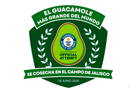 Logo Record Guinness - El guacamole más grande del mundo